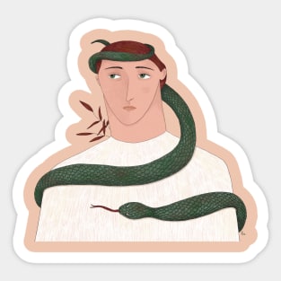 The Revenge of Snakes Sticker